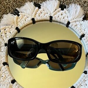 Black Sunglasses with Signature Logo